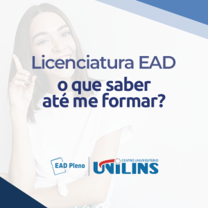 licenciatura ead o que saber até me formar